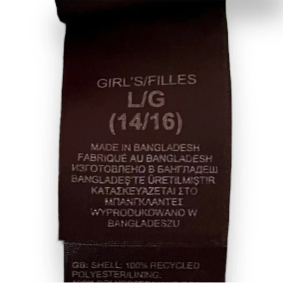 THE NORTH FACE Girls Green Quilted Hooded Jacket‎ | EUC - Picture 8 of 8